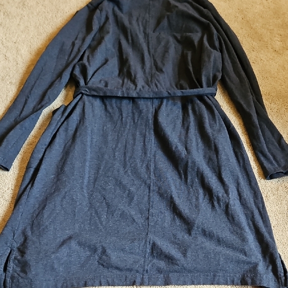 Pact Navy Belted Bath Robe - Picture 10 of 10